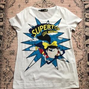 Like new love moschino women T-shirt